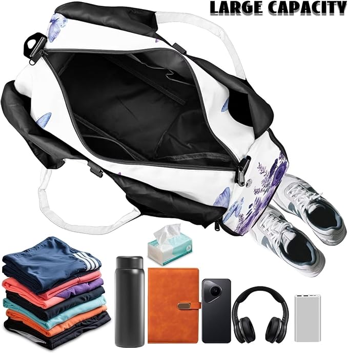 Yoga Mat Bag for Women Men Large Carryall Tote with Adjustable Shoulder Strap for Gym Yoga Travel Pilates Office