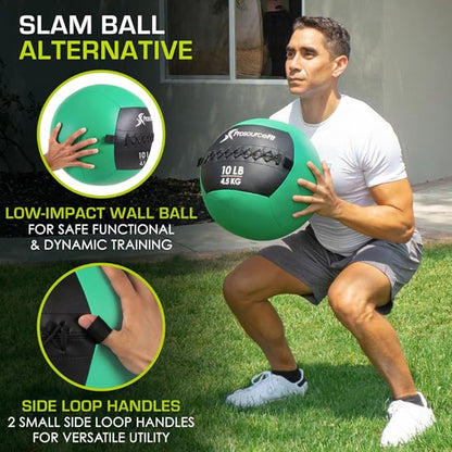 ProsourceFit Soft Medicine Balls, Wall Balls and Full Body Dynamic Exercises
