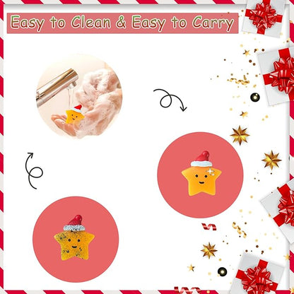 80PCS Random Christmas Mochi Squishy Toys Squishies Christmas Toys for Kids Girls Boys Toddlers Christmas Party Favors, Stress Relief Toys Classroom Prizes Stocking Stuffers Gifts