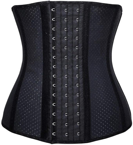 YIANNA Waist Trainer for Women Latex Underbust Waist Cincher Corset Sport Girdle Hourglass Body Shaper