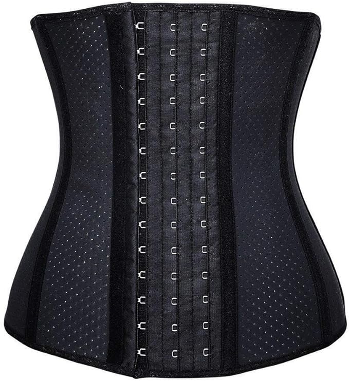 YIANNA Waist Trainer for Women Latex Underbust Waist Cincher Corset Sport Girdle Hourglass Body Shaper