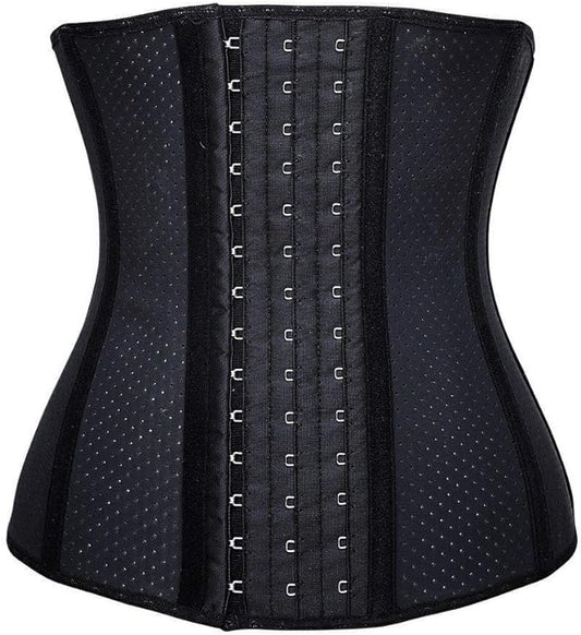 YIANNA Waist Trainer for Women Latex Underbust Waist Cincher Corset Sport Girdle Hourglass Body Shaper