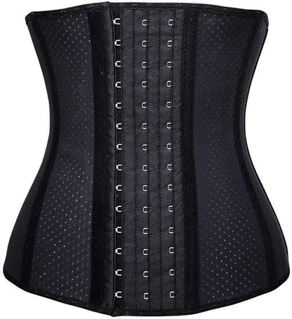 YIANNA Waist Trainer for Women Latex Underbust Waist Cincher Corset Sport Girdle Hourglass Body Shaper