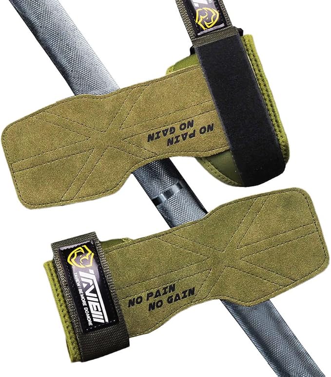Wrist Straps for Weightlifting for Maximum Grip Support - Lifting Deadlift Strap & Weight Lifting Grips Gloves for Working Out Pull Up Deadlifting & Shrugs