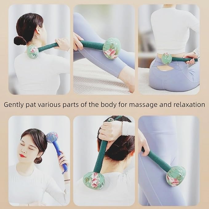 Body Massage Hammer, Massage Tool, Whole Body Muscle Soreness and Fatigue 2P Red, Light Green…