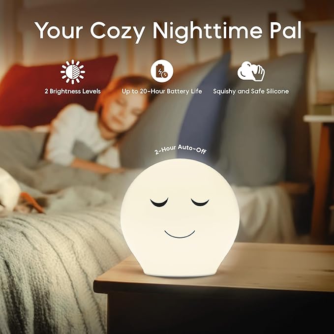 Breathing Pal 'Benny'- Mindfulness Breathing Light, Guided Visual Meditation Breathing Light, Anxiety Relief Items for Calm Down Corner/Meditation/Sleep for Adult&Kid