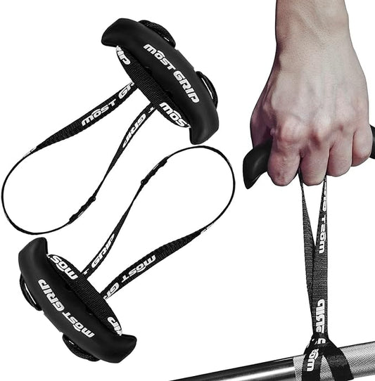 MOST Neutral Grip Pull Up Handles for Home Gym Workout, Ergonomic Pull Up Grips with Non-Slip for T-bar Row