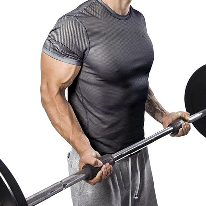 Iron Bull Strength Alpha Grips 2.0 - Extreme Arm Blaster - Best Dumbbell and Barbell Thick Bar Adapter (Charcoal)