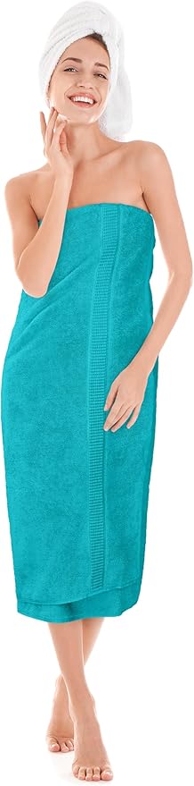 Utopia Towels Luxurious Jumbo Bath Sheet 2 Piece, 600 GSM, 35 by 70 Inches, 100% Ring Spun Cotton, Highly Absorbent and Quick Dry Extra Large Bath Towel, Super Soft Towel, Turquoise