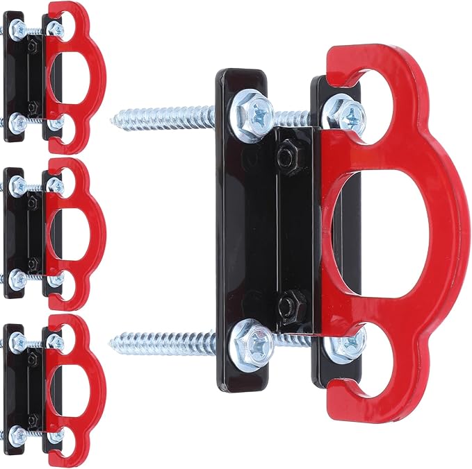 Resistance Band Wall Anchors,Workout Wall Mount Anchor,Band Wall Mounts Gym Anchor,Band Hooks, Space-Saving Wall-Mounted Clip for Home Gym Workouts,for Strength Training,Fitness,Physical Therapy