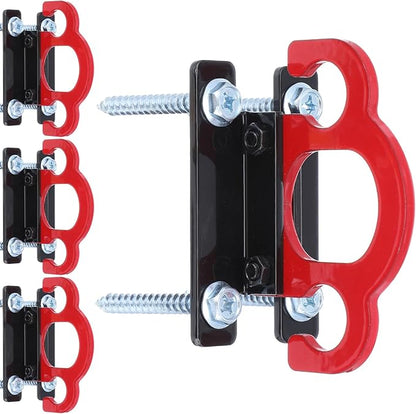 Resistance Band Wall Anchors,Workout Wall Mount Anchor,Band Wall Mounts Gym Anchor,Band Hooks, Space-Saving Wall-Mounted Clip for Home Gym Workouts,for Strength Training,Fitness,Physical Therapy