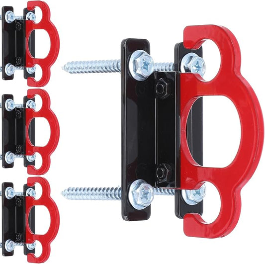 Resistance Band Wall Anchors,Workout Wall Mount Anchor,Band Wall Mounts Gym Anchor,Band Hooks, Space-Saving Wall-Mounted Clip for Home Gym Workouts,for Strength Training,Fitness,Physical Therapy