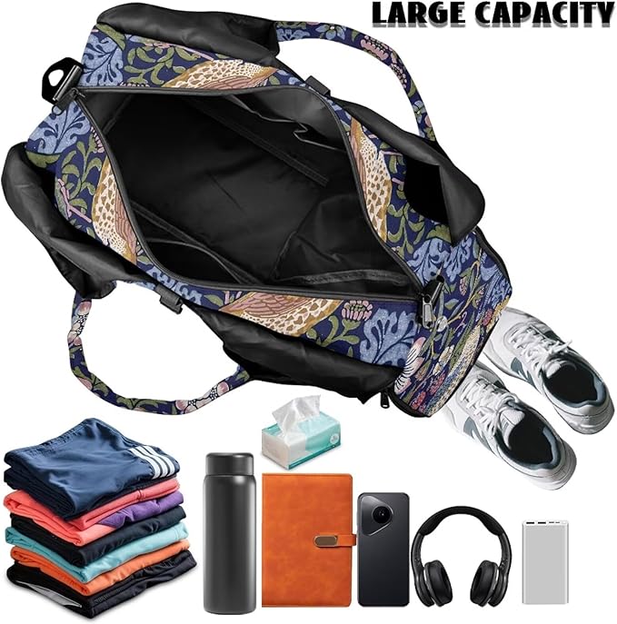 Yoga Mat Bag for Women Men Large Carryall Tote with Adjustable Shoulder Strap for Gym Yoga Travel Pilates Office