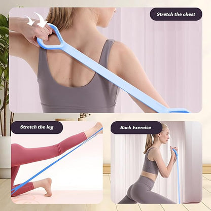 Resistance Bands, Figure 8 Fitness Resistance Bands with Handles, arm Bands for Workout