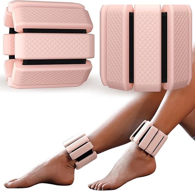 Polyfit Wrist & Ankle Weights - 1 Pair - Wearable Ankle Weights for Women and Men - Wearable Bracelet for Exercise, Yoga, Walking, Running, Dance, Barre, Pilates, Cardio, Aerobics