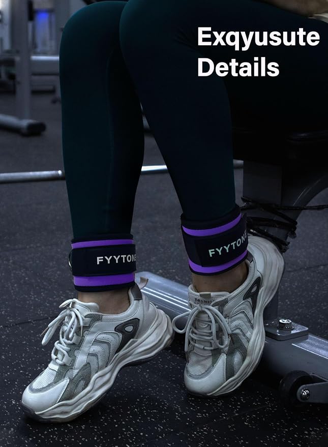 Ankle Strap(Pair) for Cable Machine, Ankle Cuff for Kickbacks, Leg Extensions, Lower Body Exercises, Glute Workouts, Booty Hip Abductors Exercise, for Home & Gym