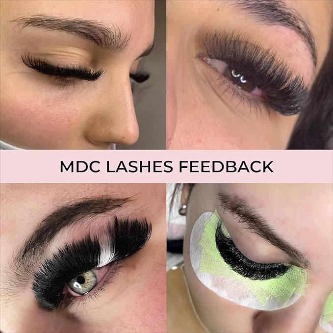 500 Promades Eyelash Fans| 5D-20D, 0.03-0.05-0.07 Thickness, C/CC/D Curls, 8-18mm| Volume Lash Extensions Premade Lash Fans Pro Pre Made False Eyelashes Pestañas Pelo A Pelo(16D-0.05-C-13)