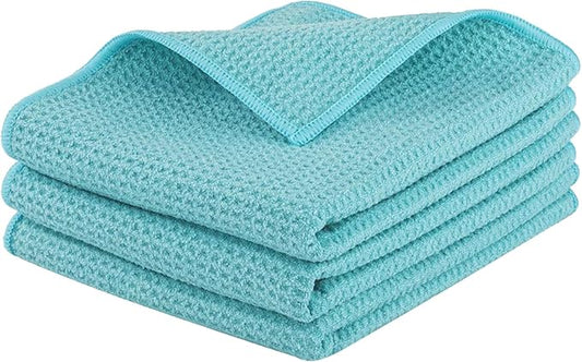 Microfiber Gym Towels 3 Pack, Quick-Drying Yoga Towels for Sport, Workout Equipment, Home and Gym, 16 Inches x 27.5 Inches