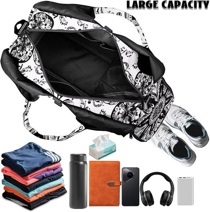 Yoga Mat Bag for Women Men Large Carryall Tote with Adjustable Shoulder Strap for Gym Yoga Travel Pilates Office