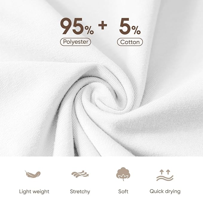 9 Pack Headbands for Women Non Slip - Elastic Cotton Fabric - Sweat Absorption - Soft Cloth Hair Bands for Women's Hair, Stretchy Sports Headbands for Workout Yoga Gym - C