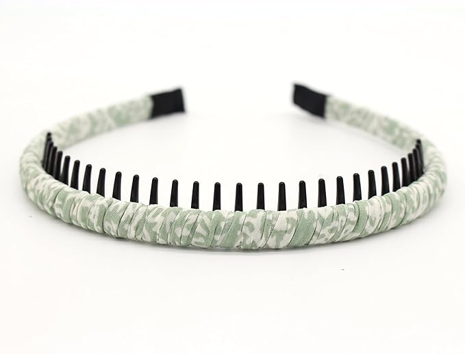 plastic headbands for women, fashion hair accessories headband with teeth Suitable Daily Use,Spa,Parties and yoga (pack of 4)