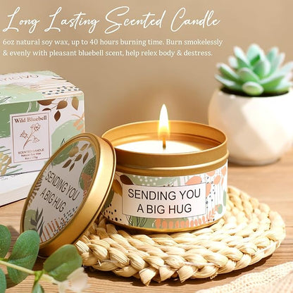 Self Care Gifts for Women Get Well Soon Gifts Basket, Birthday Gifts for Women Care Package Relaxing Spa Gifts Thinking of You Gifts w/ Blanket, Unique Mothers Day Gifts for Mom Her Friend Sister Wife