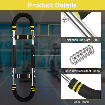 2025 Pro Saker Twister Arm Trainer Adjustable Chest Workout Equipment Arm Trainer for Men and Women Shaker Twister Arm Trainer Chest Clip Muscle Arm Workout Equipment at Home