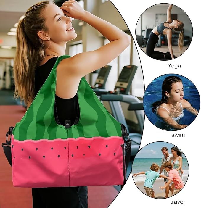 Yoga Mat Bag for Women Men Large Carryall Tote with Adjustable Shoulder Strap for Gym Yoga Travel Pilates Office