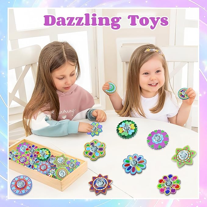 40Pcs Funny Sensory Fidget Toys for Spinner Mini,Birthday Gifts Goodie Bag Stuffers Party Favors Supplies for Kids Boys Girls Teens Adults Anxiety ADHD Stress Relief,Treasure Box Toy Classroom Prizes