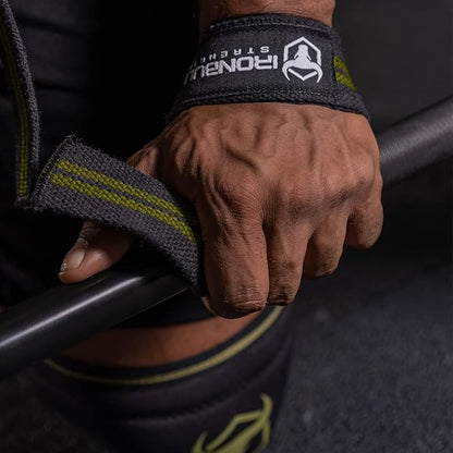 Lifting Wrist Straps for Weightlifting (1 Pair) – Padded Lifting Straps for Deadlifts, Powerlifting, Strength Training & Bodybuilding – Gym Straps for Men & Women