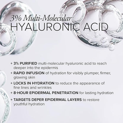 SeroVital TriHydrate – 3% Hyaluronic Acid Serum for Anti-Aging & Hydration – Plump & Firm Skin in 28 Days