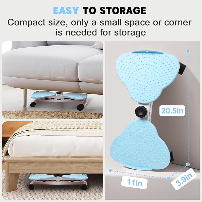 Waist Twisting Machine, Noiseless Ab Twist Board, 260 lbs Capacity, Twist Exercise Machine Home Gym Fitness Tool for Women Slim Waist and Core Ab Exercise