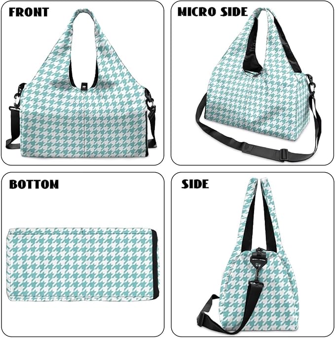 Yoga Mat Bag for Women Men Large Carryall Tote with Adjustable Shoulder Strap for Gym Yoga Travel Pilates Office
