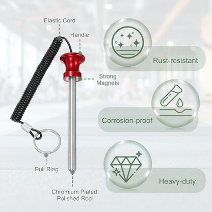 Weight Stack Pin, Weight Gym Pin Strength Training Equipment Replacement with Pull Rope for Home Gym Club