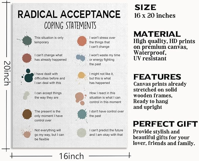 Mental Health Décor, Mental Health Wall Art