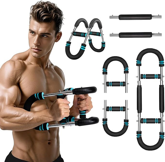 Twister Arm Trainer, Twister Arm Exerciser,Chest,Arms, Shoulders and Forearms Muscle Training Fitness Equipment, 66-110lb Adjustable Chest Workout Equipment, Portable Home Gym Fitness Equipment