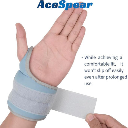 AceSpear Wrist Weights with Thumb Loops Lock for Men Women 1lb*2 2lbs*2 3lbs*2 Ankle Weights Weighted Gloves for Running Strength Training Walking Exercises
