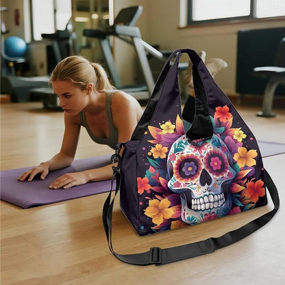 Yoga Mat Bag for Women Men Large Carryall Tote with Adjustable Shoulder Strap for Gym Yoga Travel Pilates Office
