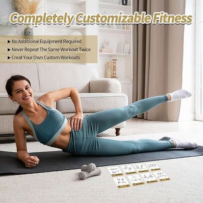 Suspension Workout Cards, 62 Exercises Cards Deck Large Size 5" x 3.5" Fitness Cards for Women & Men, Beginner Fitness Guide to Training Exercises at Home or Gym (Suspension, Vol 2)