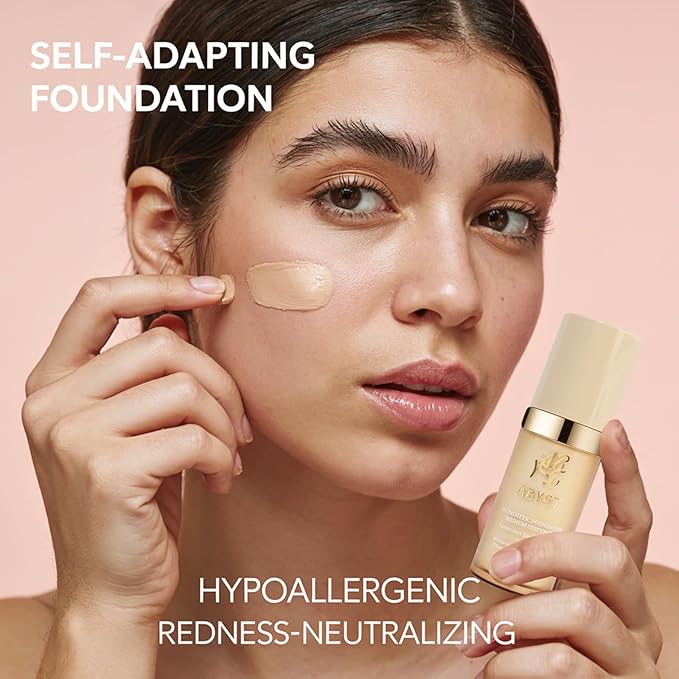 4-in-1 Color Changing Foundation with SPF 50 - Adapts to & Matches Skin Tone, Korean-Inspired Formula with Sunscreen, Adaptive Makeup Base (#2 Neutral)