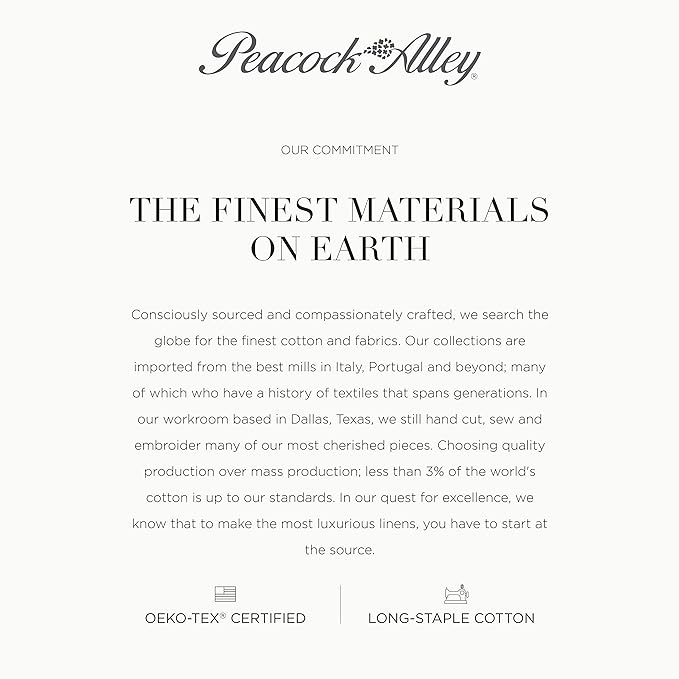 Peacock Alley Diamond 6 Piece Towel Set - Luxurious 100% Long-Staple Turkish Cotton - Soft, Absorbent & Fast Drying, Pewter