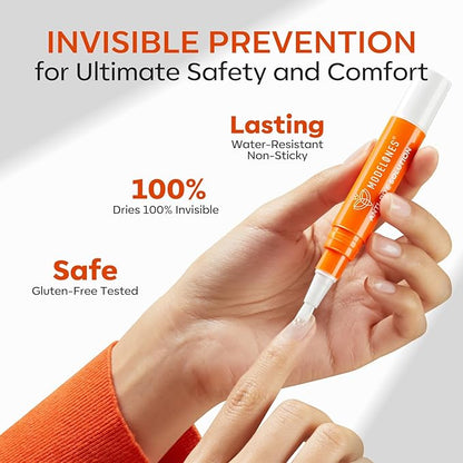 modelones Nail Biting Treatment for Kids Quick Dry Nail Biting Prevention Pen Thumb Sucking Deterrent Bitter No Bite Nail Polish for Nail Care Stop Biting Nails Repair for Damaged Nails 0.48 fl oz