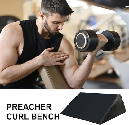 Preacher Curl Pad | Seated Preacher Curl Pad | Strength Training Weightlifting Lifting Equipment for Arm Chest Bicep Fitness Home Gym Workout