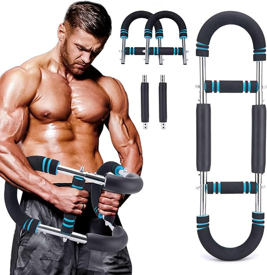 Twister Arm Trainer,Adjustable Chest Arm Workout Equipment,Chest Exerciser for Men,Arm Trainer for Men,Chest Clip Muscle Trainer,Portable Arm Exercise Equipment,Upper Body Workout Equipment