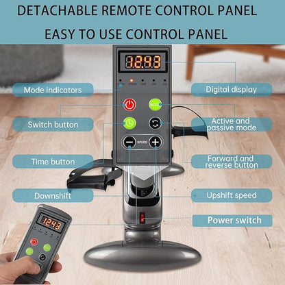 Motorized Pedal Exerciser, Electric Pedal Exerciser for Arm and Leg Low Impact Exercise Rehabilitation, No Resistance, Suitable for Seated Leg Exercise and Arm Exercise for Elderly People
