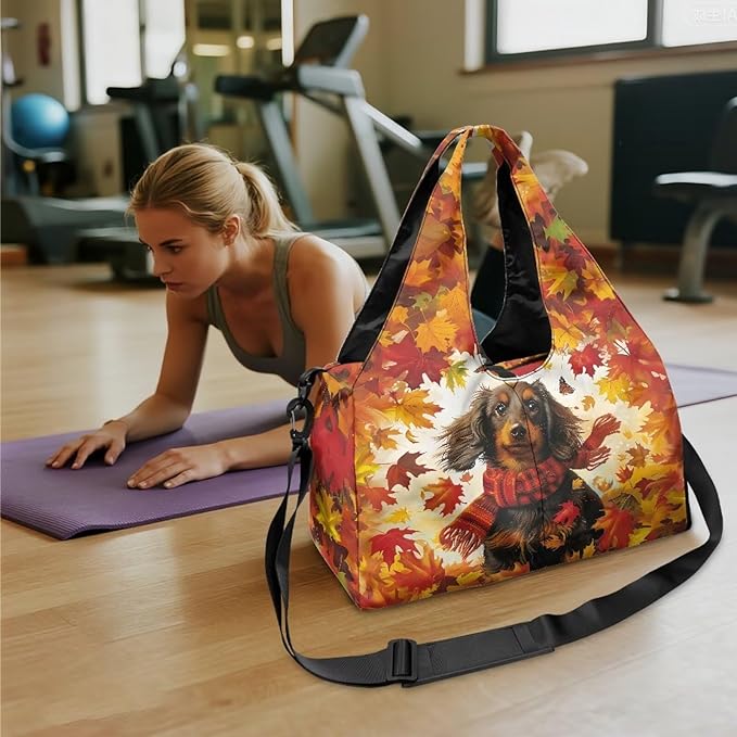 Yoga Mat Bag for Women Men Large Carryall Tote with Adjustable Shoulder Strap for Gym Yoga Travel Pilates Office