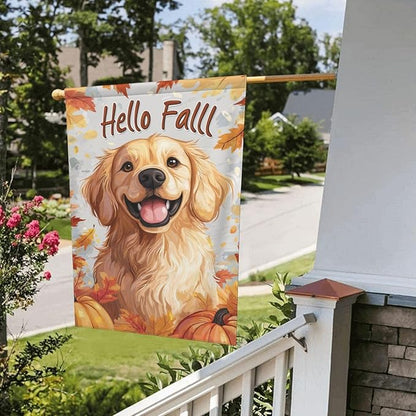 Dog Garden Flag 12x18 In Double Sided Yard Flags Lawn Sign Decor No Flagstand