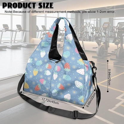 Yoga Mat Bag for Women Men Large Carryall Tote with Adjustable Shoulder Strap for Gym Yoga Travel Pilates Office