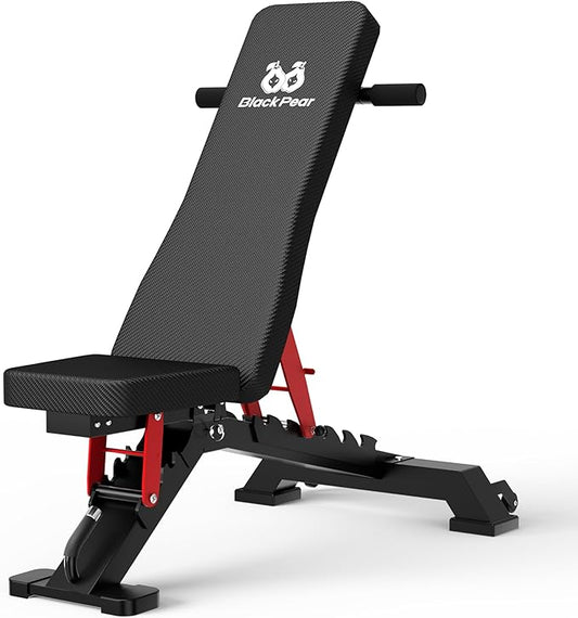 Weight Benches for Home Gym - Adjustable Workout Bench Press 1300lb Capacity Heavy Duty for Exercises Incline Flat Decline Sit-Ups