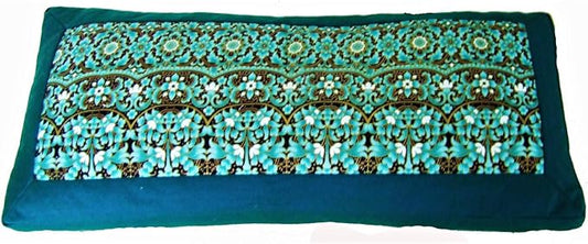 Meditation Bench Cushion for Kneeling Seiza (One of a Kind Indochine Teal)